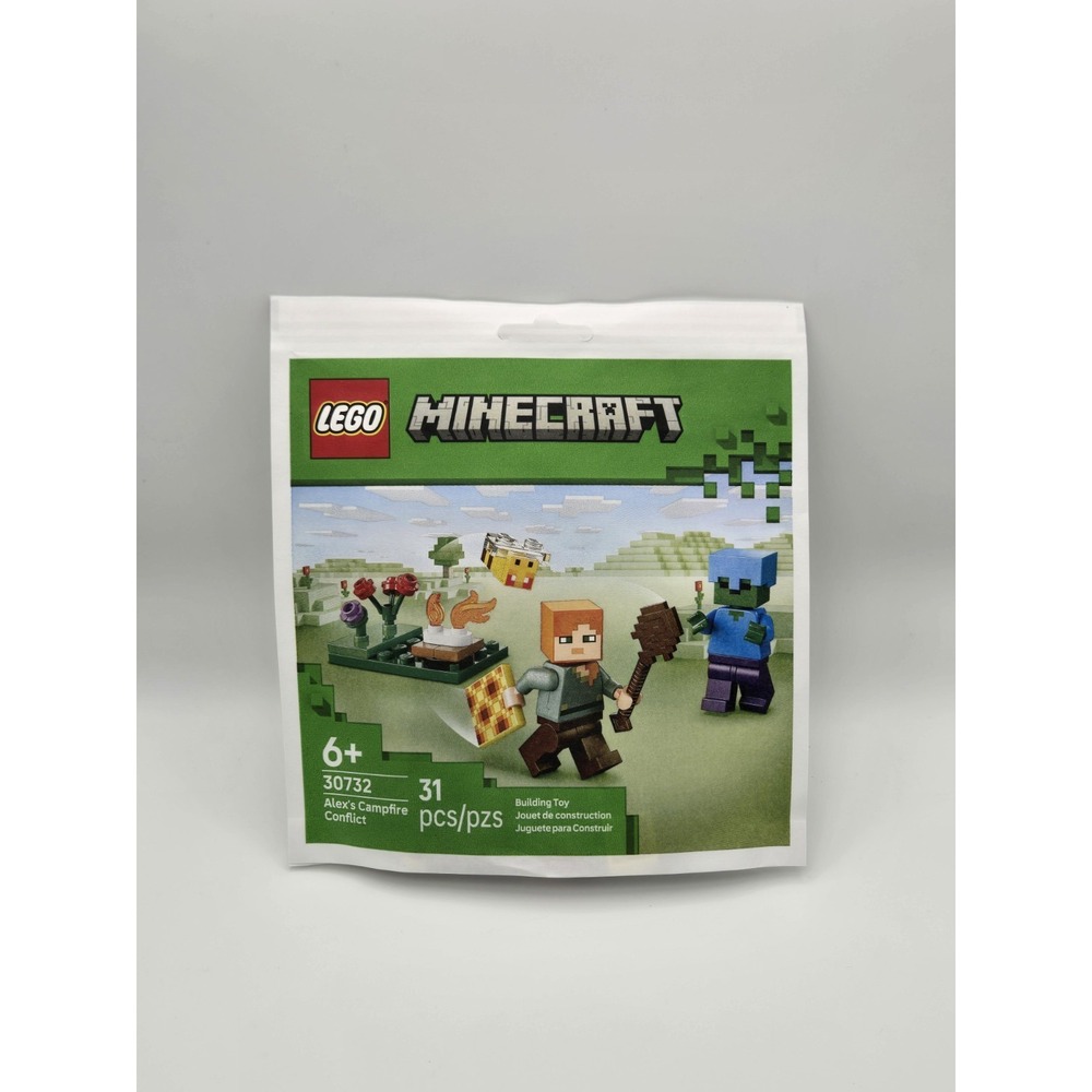 LEGO 30732 Minecraft Alex's Campfire Conflict Brand New Sealed 2026 Polybag